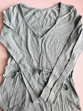 💚🌿GAP Sage Green Cotton Tunic Sweater